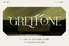 Greffone - Modern Stylish font