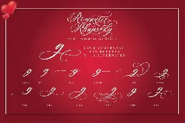 Romantic Rhapsody | Modern Calligraphy font