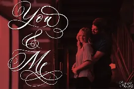 Romantic Rhapsody | Modern Calligraphy font