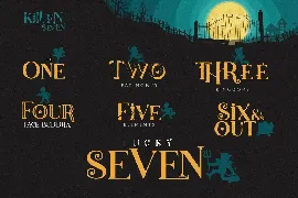 Killen Seven font