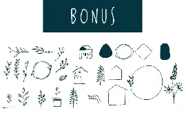 LUPINES - Cute Skinny Handwriting Font