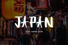 Bocast Japan Style Display Font