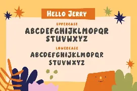 Hello Jerry - Playful Bold Font