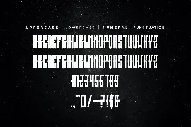 Megaword font