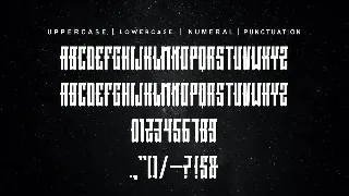 Megaword font