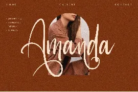 Shantina A Modern Calligraphy Font