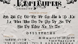 Karlburn - Serif Decorative Font