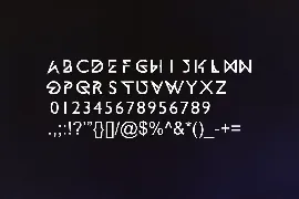 Teerzane - Futuristic Font