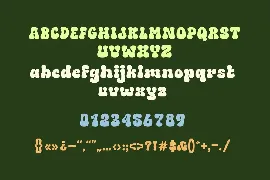 Sundrops Display  - Modern Retro Font