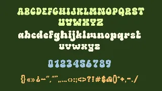 Sundrops Display  - Modern Retro Font