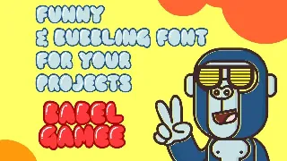 BABELGAMEE - Cute Chubby Children Font