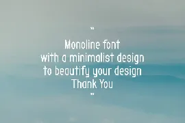 Prince Minimalist font