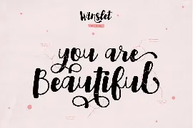 Winslet font