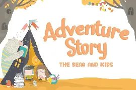 Storytime - Kids book font