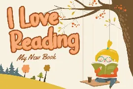 Storytime - Kids book font