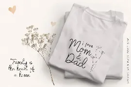 Mommy and Baby Font Duo