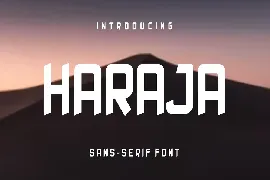 Haraja Font