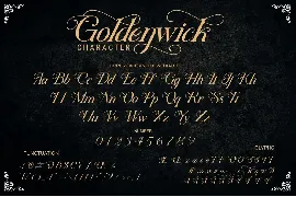 Goldenwick - Serif Decorative Font