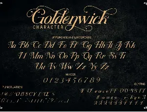 Goldenwick - Serif Decorative Font