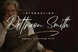 Dattreon Smith Signature font