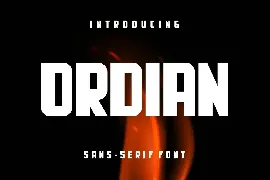 Ordian Font