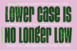 Agharti Bold Display Font