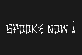 Spookybones - A Fun Sans Serif Halloween Font