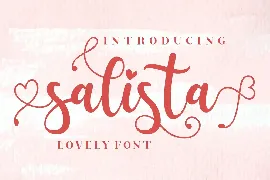 Salista Script Font