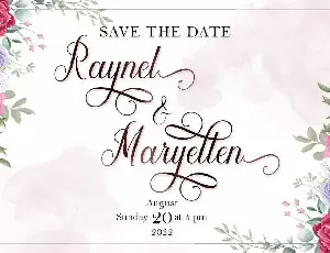 Maryellen font