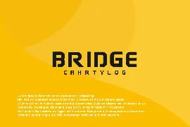 Bridge Cahrtylogy Font