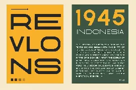 Rinjani Sans - Wide Stretch Typeface font