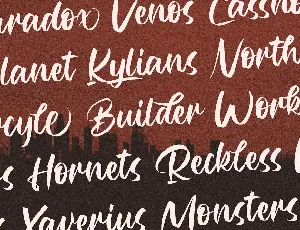 Rubeyma - Bold Script Font