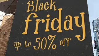 Black friday font