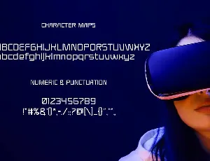 Mars Project - Techno Display Font