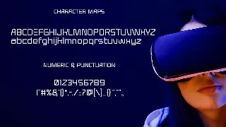 Mars Project - Techno Display Font