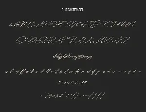 Hilority Signature Font