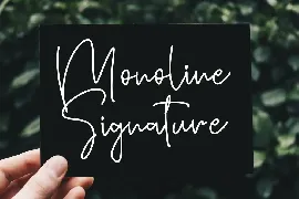 Graffllest Monoline Signature Script Font