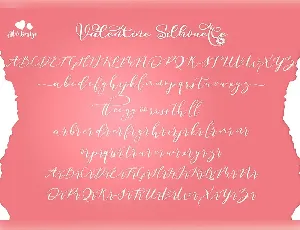 Valentine Silhouette font