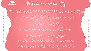 Valentine Silhouette font