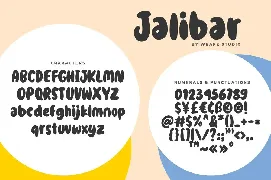 Jalibar font