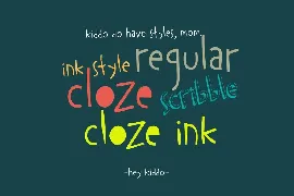 Hey Kiddo - Children Font