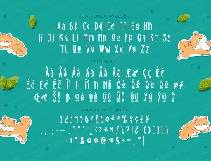 Dogiesland font