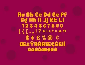 Kailinasih a Cartoon Font