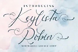 Keylista Script Font