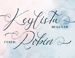 Keylista Script Font