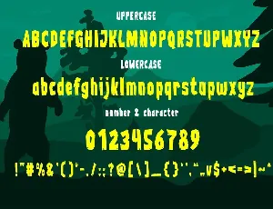 Wood Chop â€“ Adventure Display Font