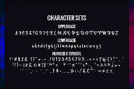 Billy The Gang font