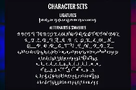 Billy The Gang font