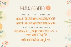 Hello Agatha Font Duo