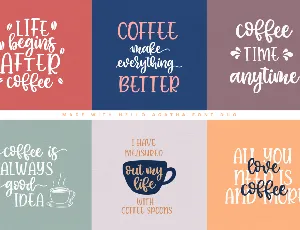 Hello Agatha Font Duo